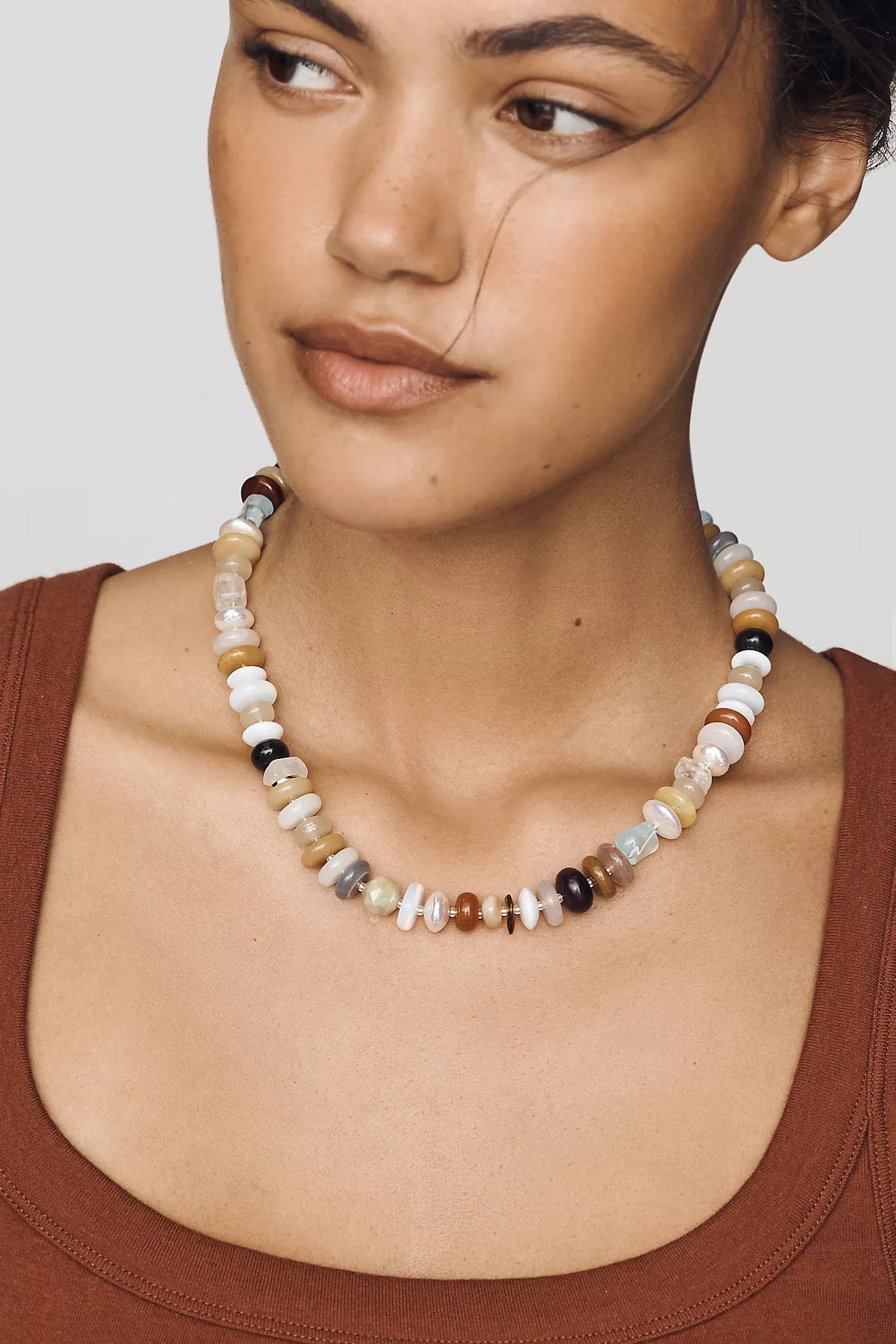 Chunky Beaded Necklace | Anthropologie (US)