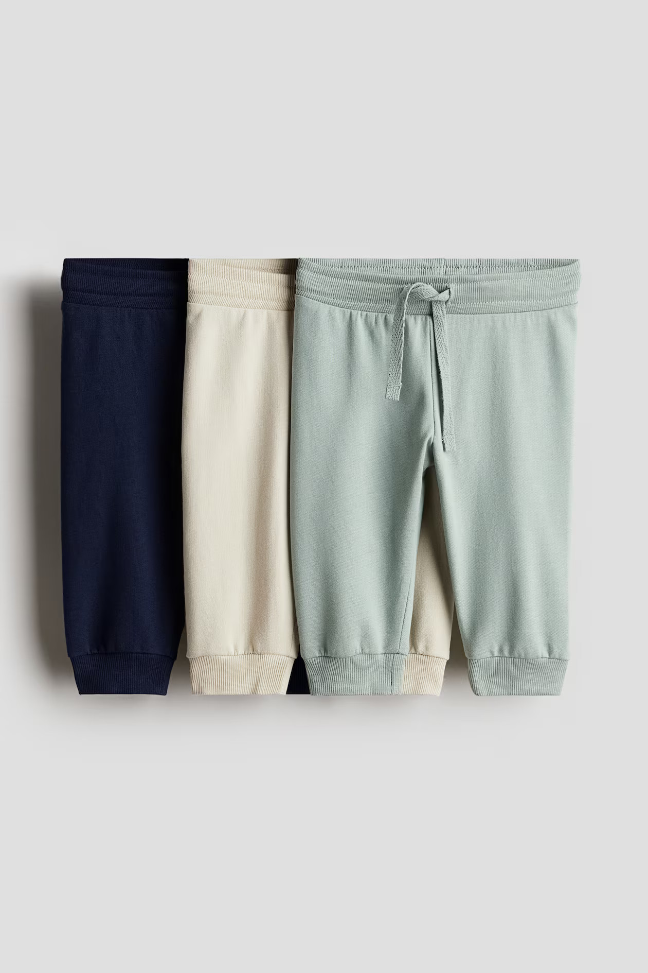 3-pack Cotton Joggers | H&M (US + CA)