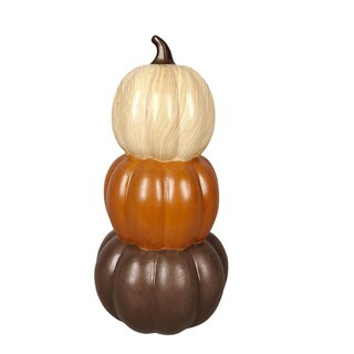 Joyward Stacked Ceramic Pumpkins Table Decor, 9.6 in | CVS Health