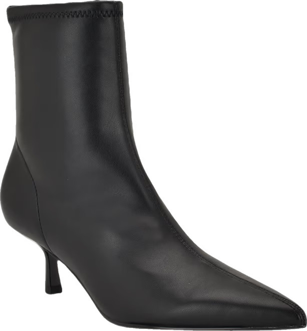 Women's Yanka Pointed Toe Kitten Heel Dress Booties | Macy's