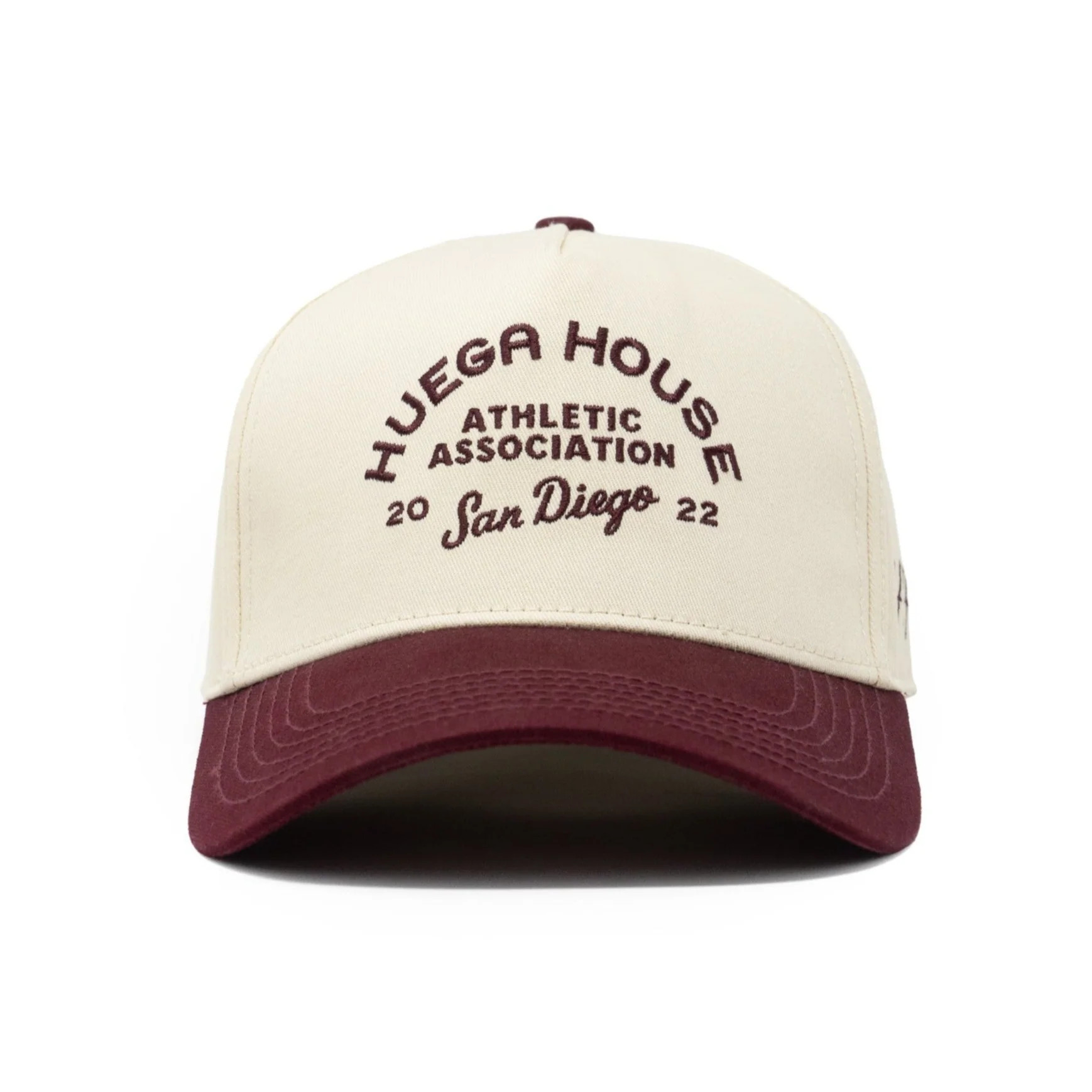 Athletic Association | Maroon & Natural Hat | Huega House