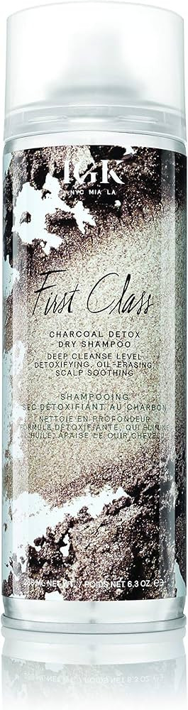 IGK FIRST CLASS Charcoal Detox Dry Shampoo | Amazon (US)