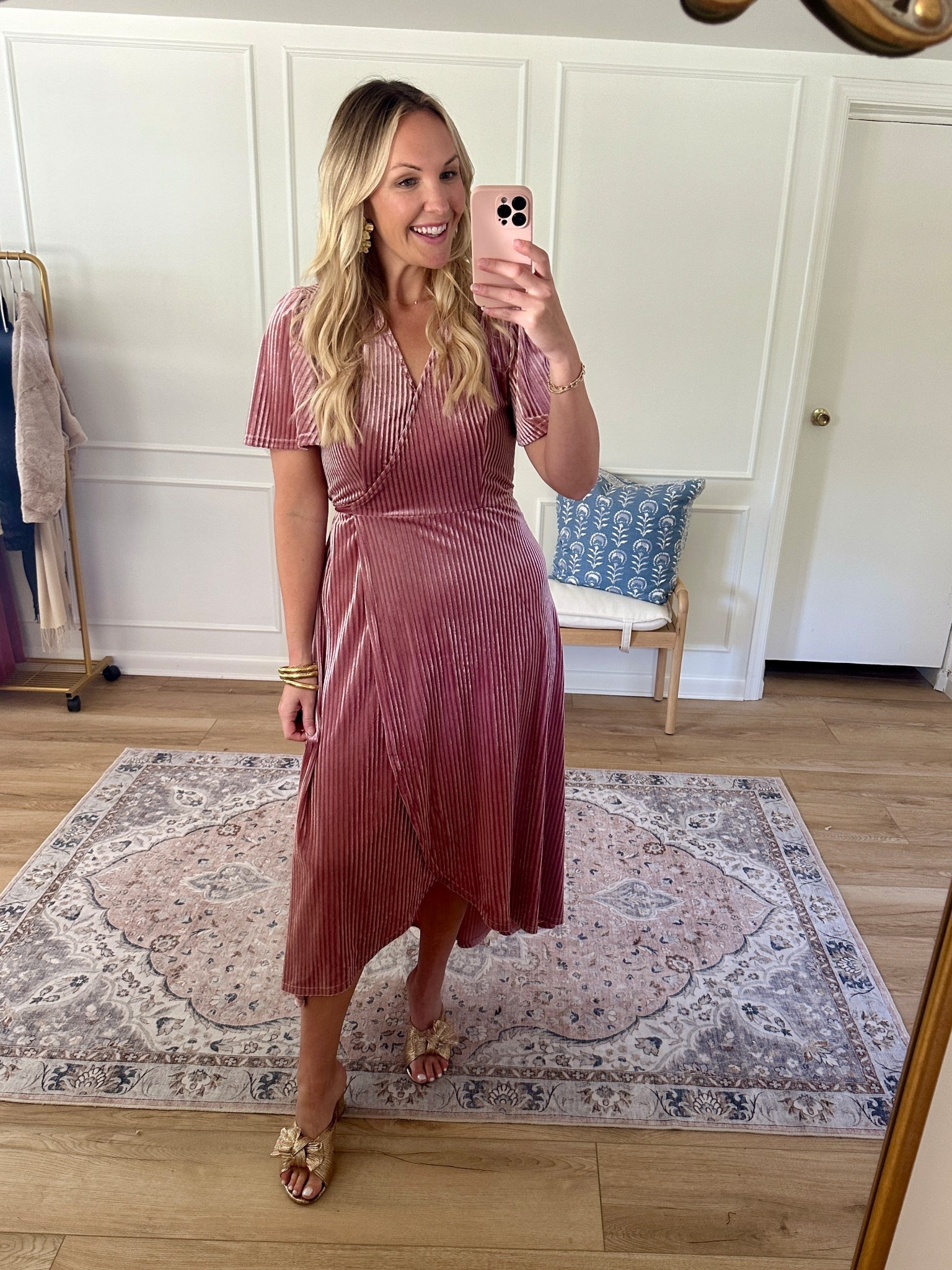 Velvet holiday dress - wedding guest dress - holiday outfit - wearing a med 

#LTKSeasonal #LTKHoliday #LTKWedding