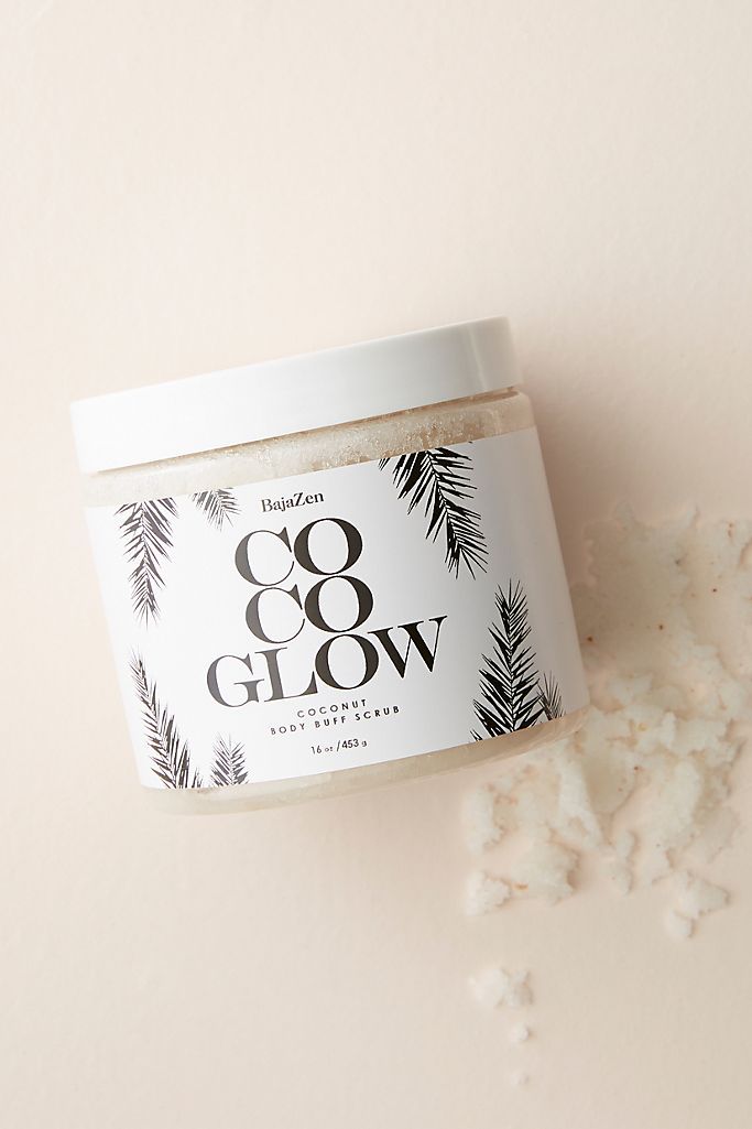 Baja Zen CoCo Glow Body Buff Scrub | Anthropologie (US)