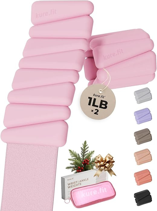 Pilates Weight | Wrist & Ankle Weights for Women | Weighted Bangles | 1LB/ 2LB Each (Set of 2) | Amazon (US)