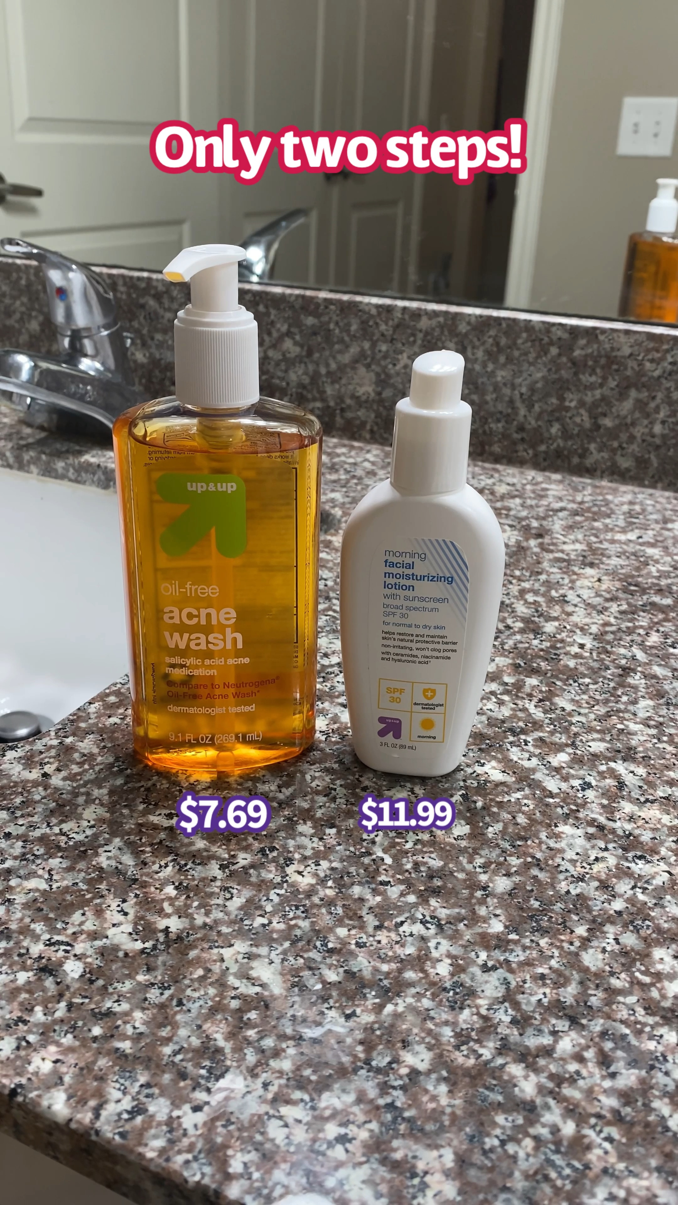 Dermatologist approved morning skin care routine using Target products. 

#LTKU #LTKunder50 #LTKbeauty