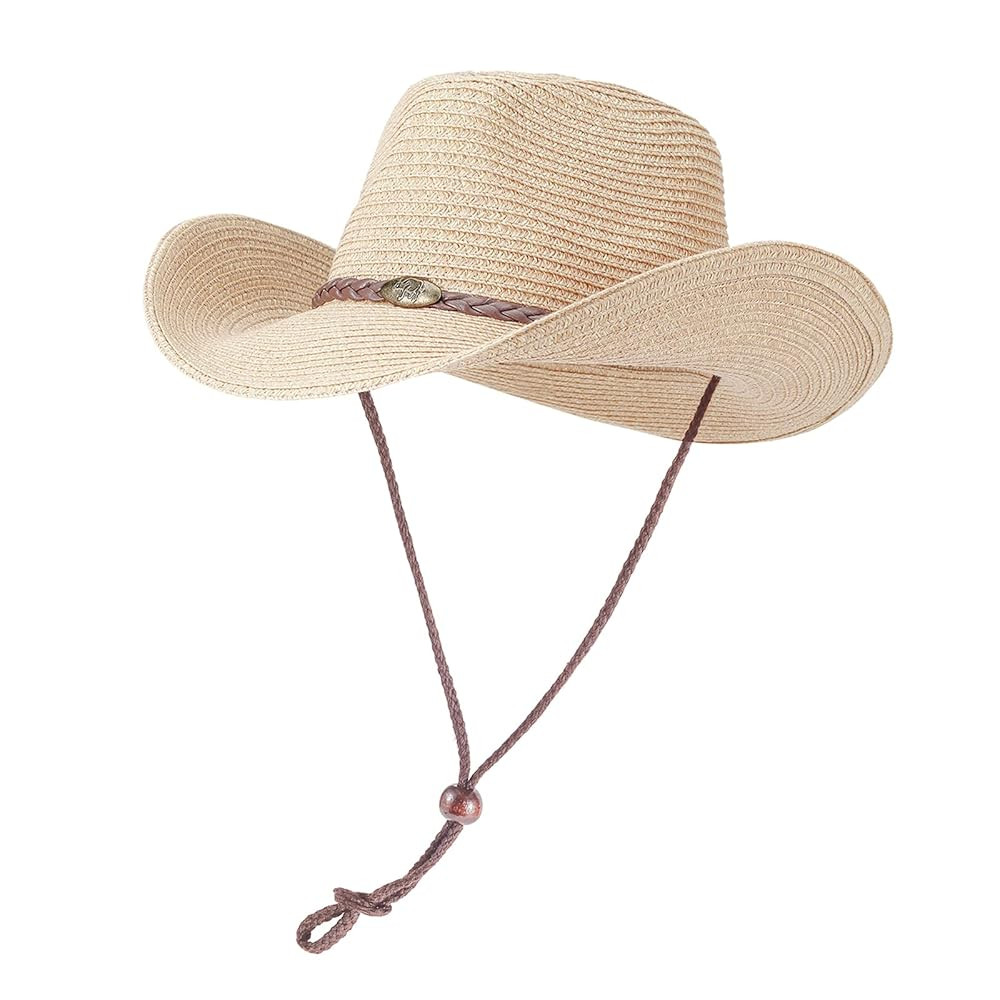 Willheoy Straw Sun Hats for Women Men Panama Fedora Summer Hat with Leather Belt Wide Brim Beach ... | Amazon (UK)