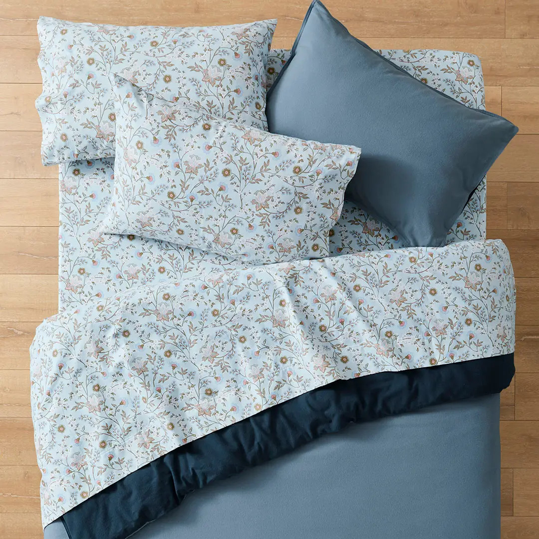 Alphina Flannelette Sheet Set | Bed Bath N' Table