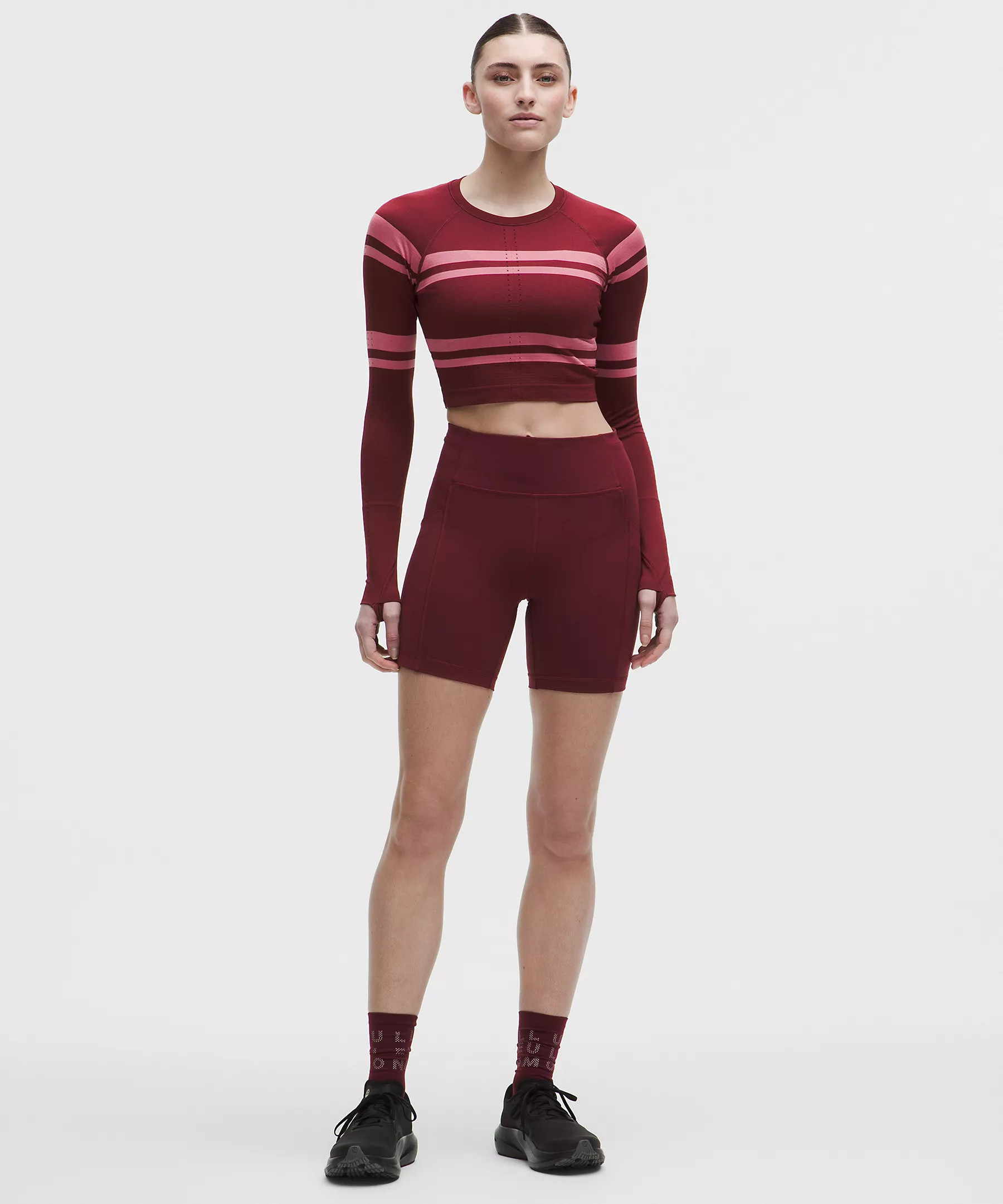 Swiftly Tech Cropped Long-Sleeve Shirt 2.0 | Lululemon (US)