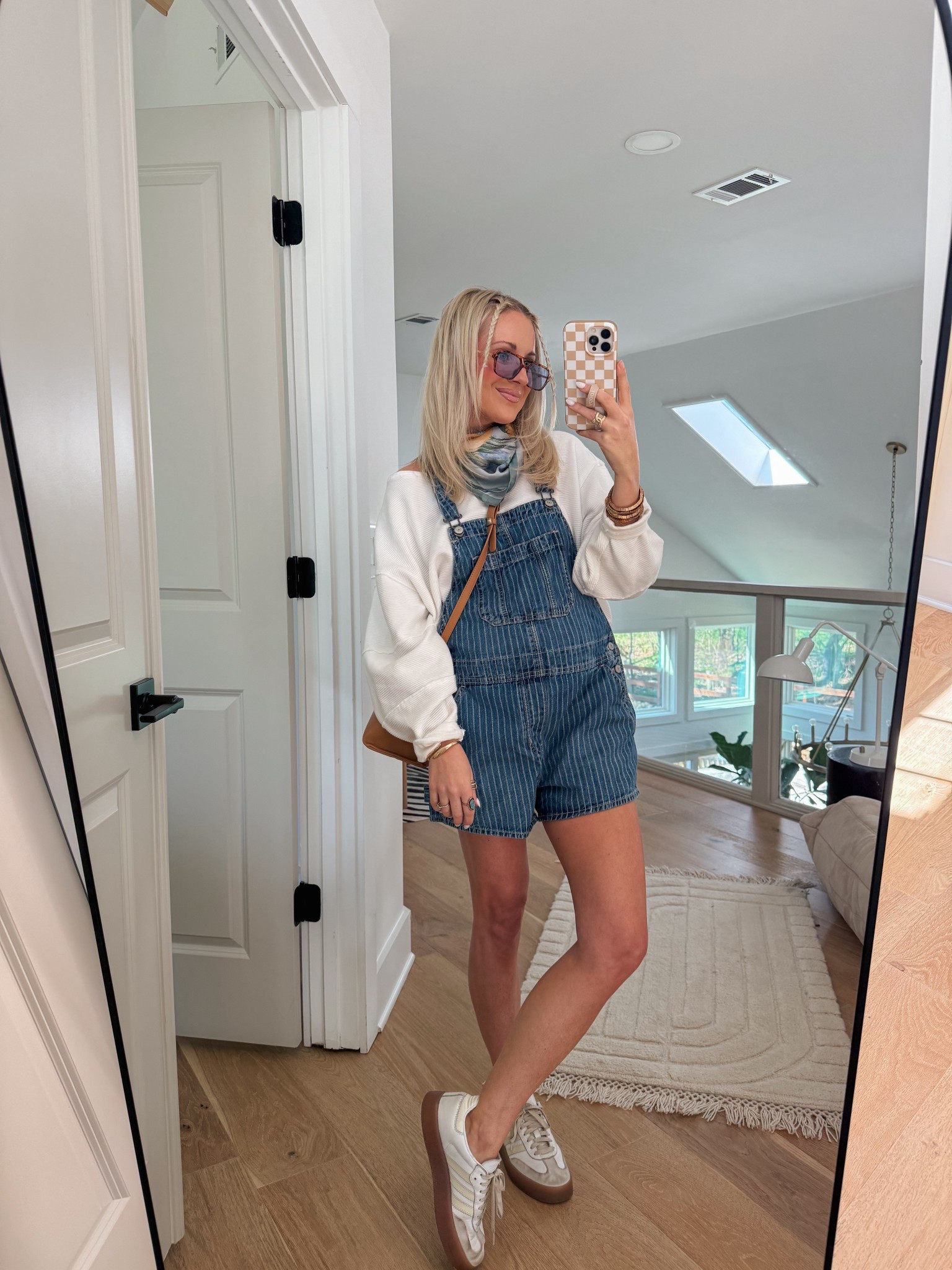 Wearing a small in the overalls but they do run big! 

#LTKgrwm #LTKmomlife #LTKootd