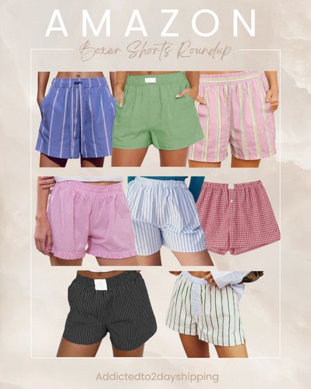 AMAZON- Boxer Shorts Roundup

Sharing another roundup of some more of my favorite boxer shorts!

Trendy, trendy shorts, boxer shorts, stripe boxer shorts, gingham print boxer shorts, solid color boxer shorts, free people look for less shorts 



#LTKFindsUnder100 #LTKStyleTip #LTKSeasonal