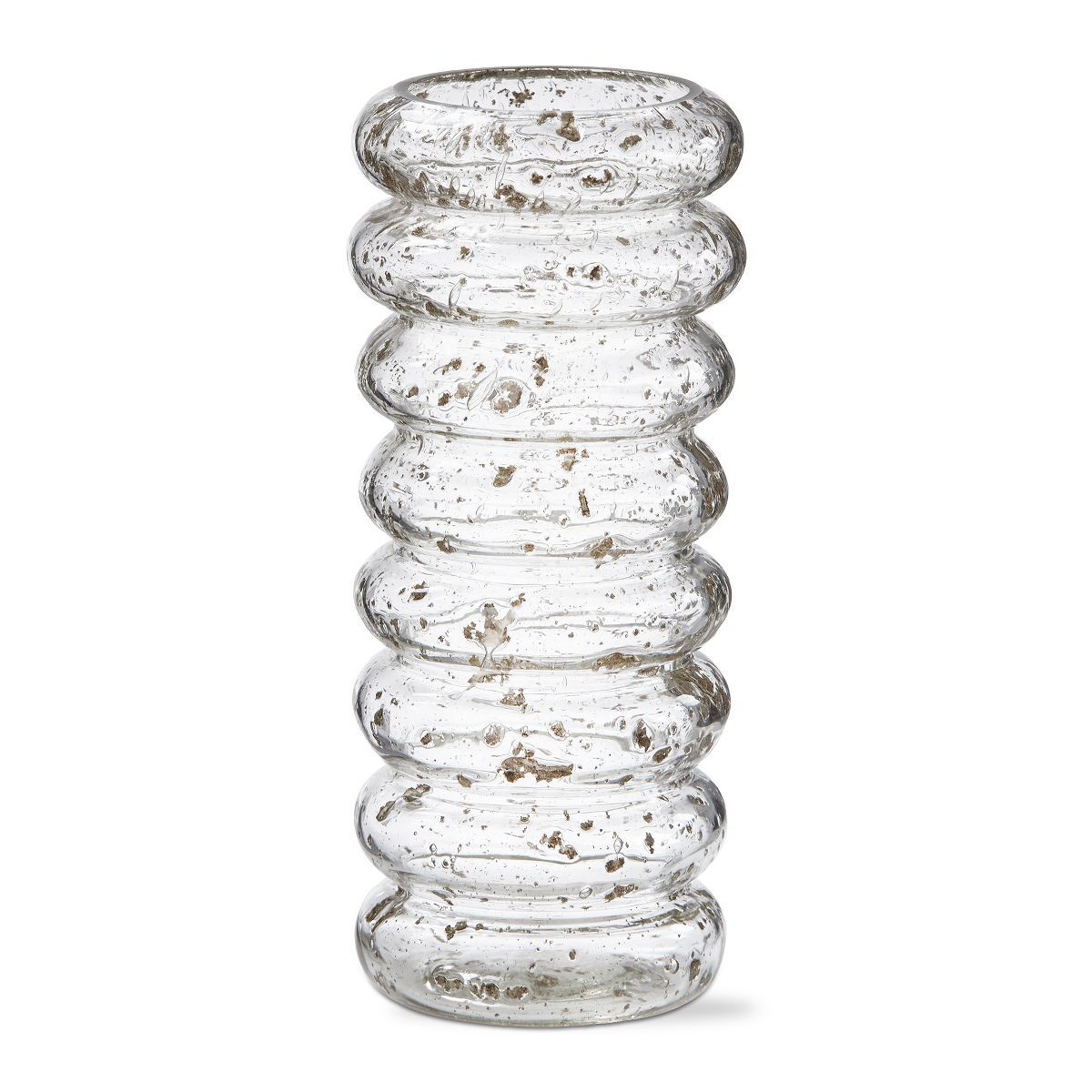 TAG Bubble Pebble Clear Glass Vase Tall, 3.25L x 3.25W x 8.25H inches | Target