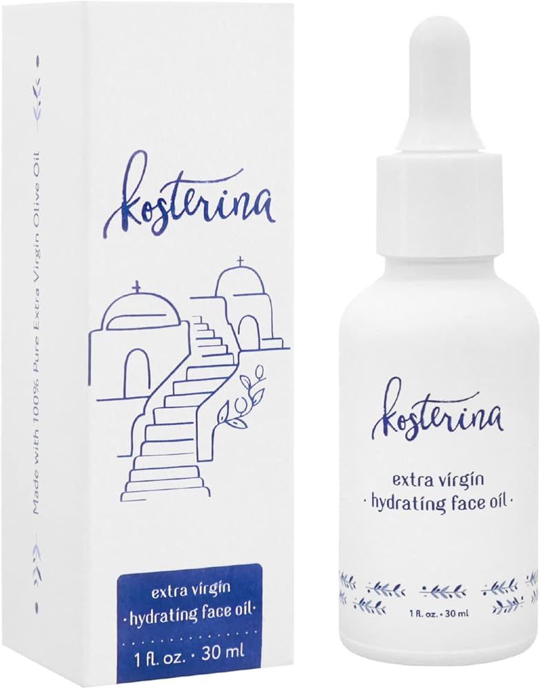 Kosterina Extra Virgin Hydrating Face Oil - Absorbent and Lightweight, Gentle Hydrating Formula, ... | Amazon (US)