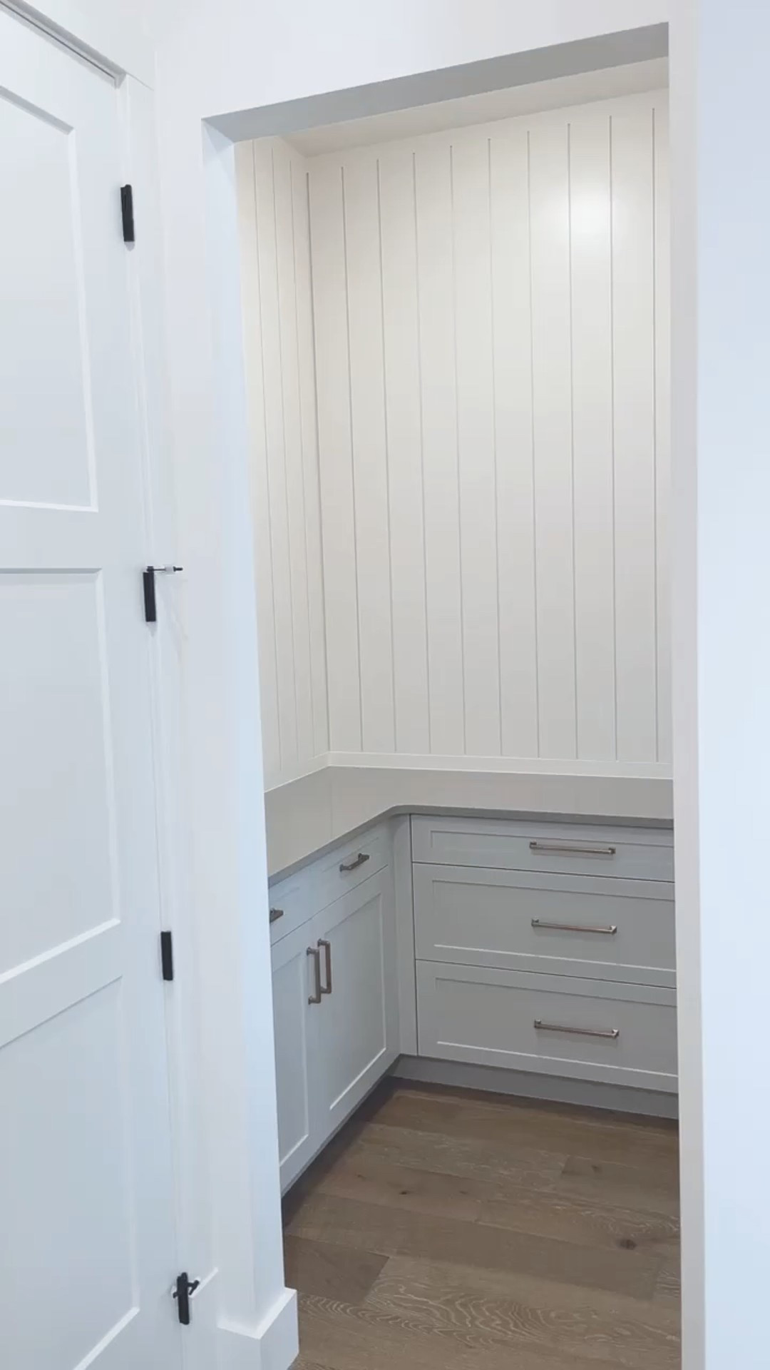 Butler’s pantry progress! Sharing the pretty brass pulls we installed in 2 different sizes to account for the different drawer widths. This hardware has a great feel and quality.

#LTKFindsUnder50 #LTKStyleTip #LTKHome