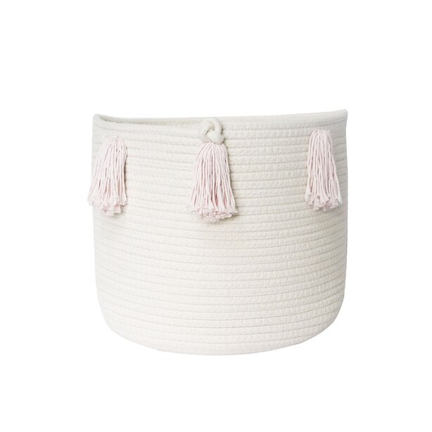 Tassel Basket, Medium | Indigo (CA)