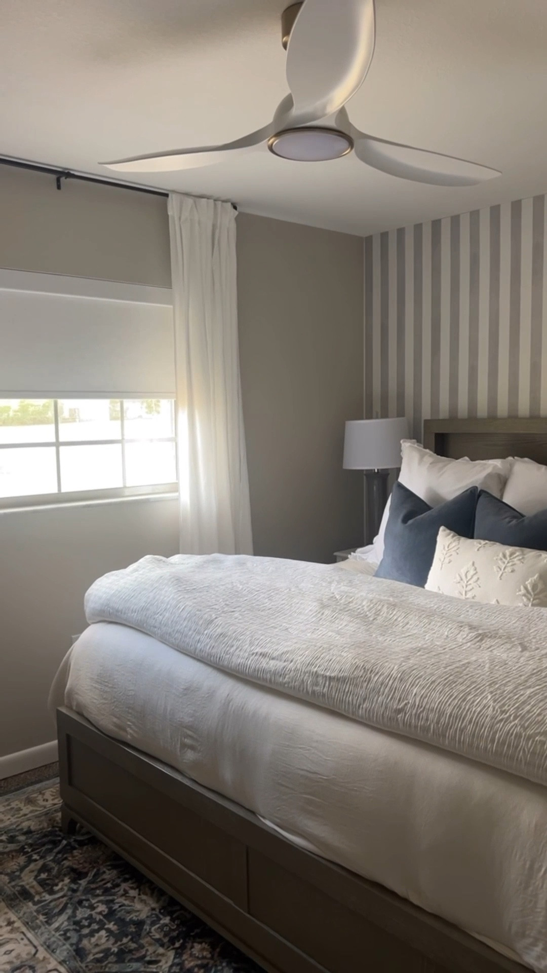 Sleek, smart, and blackout! These Textured White TokBlinds motorized roller shades from Amazon are fully customizable and bring modern convenience + total light control with the touch of a button—perfect for a polished, high-functioning space.

My Order Details (for reference):
• Color: Textured White
• Blackout
• Inside Mount
• Standard Roll
• With Valance
• Right Side Motor

#LTKHome #LTKWatchNow