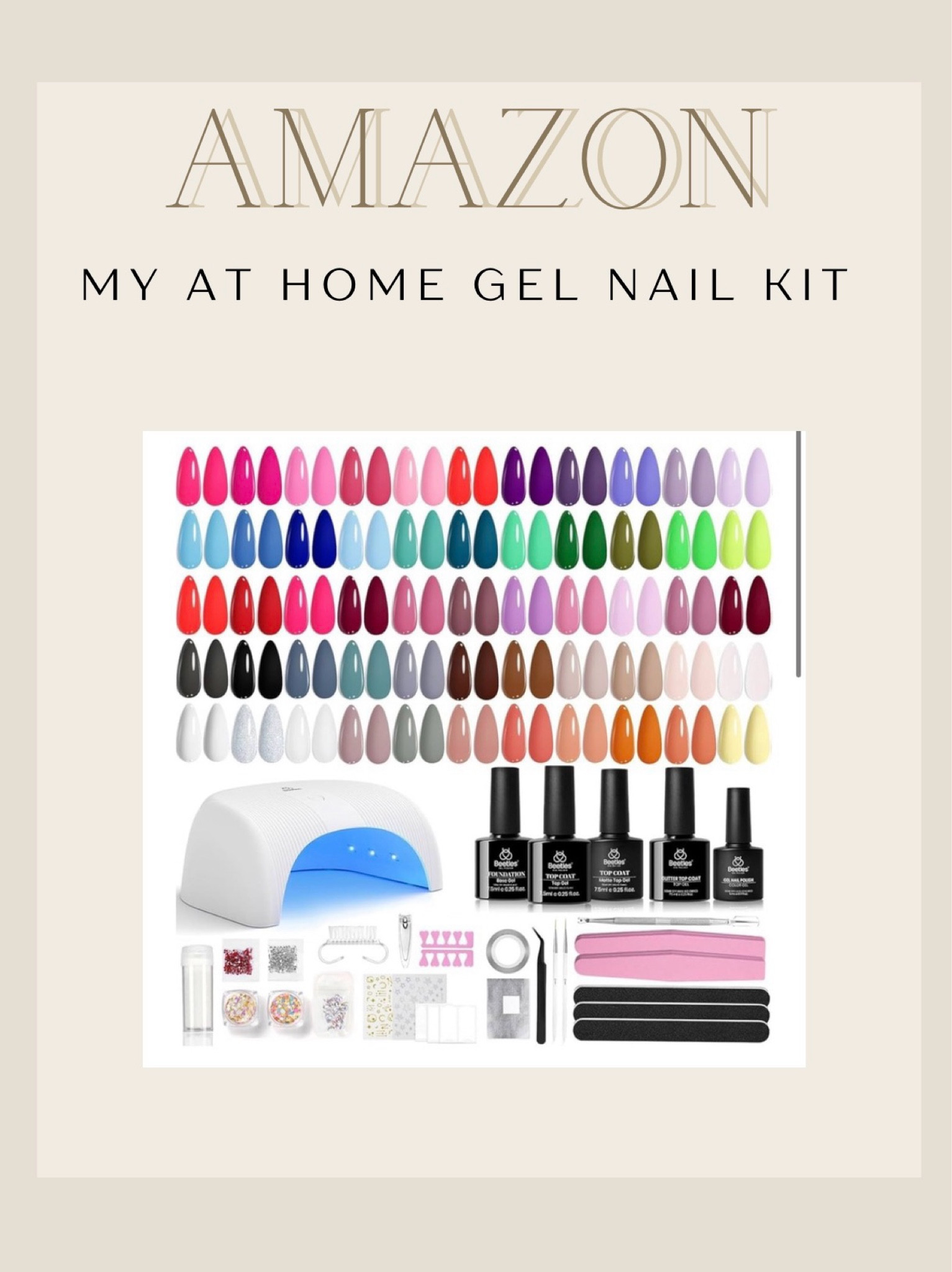 If I could get everyone one of these nail kits I would! And what better day to buy than on prime day 