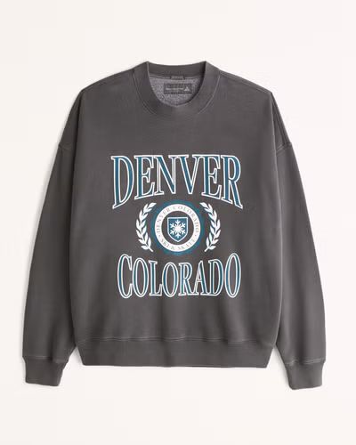 Women's Ski Graphic Crew Sweatshirt | Women's New Arrivals | Abercrombie.com | Abercrombie & Fitch (US)