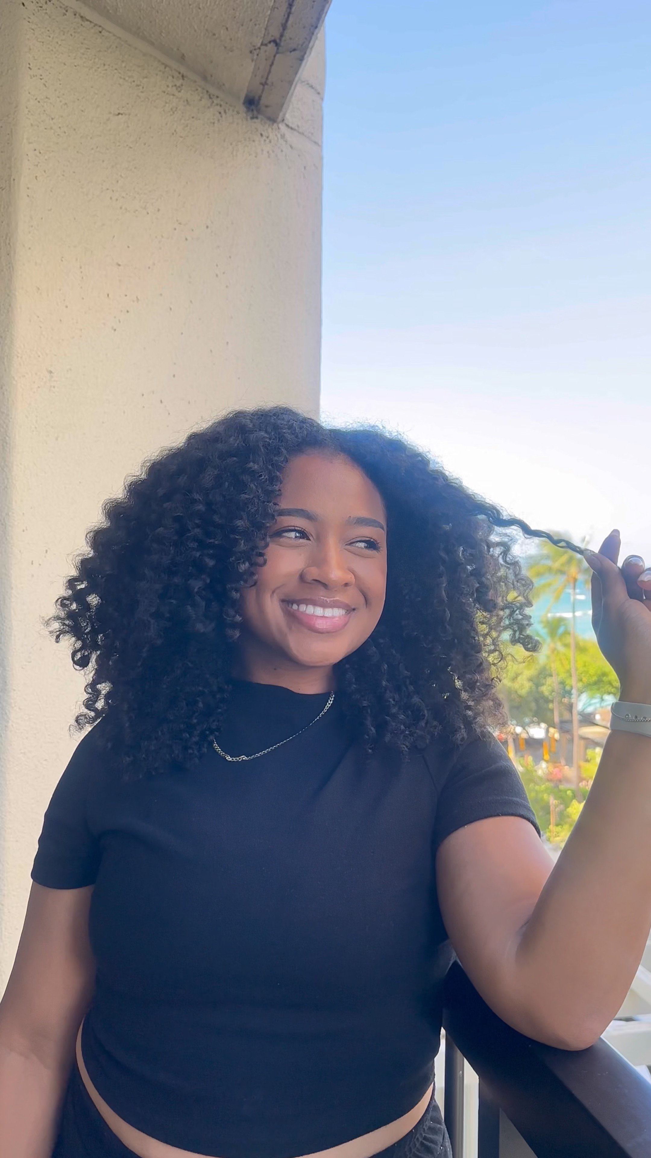 Twist out with a view ☀️🌴

#LTKBeauty #LTKStyleTip