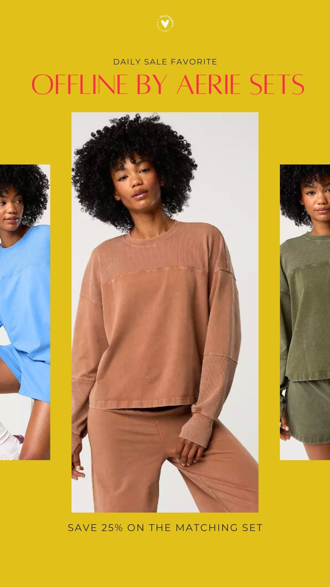 daily sale fav | offline by aerie sets 

#LTKSpringSale #LTKSaleAlert