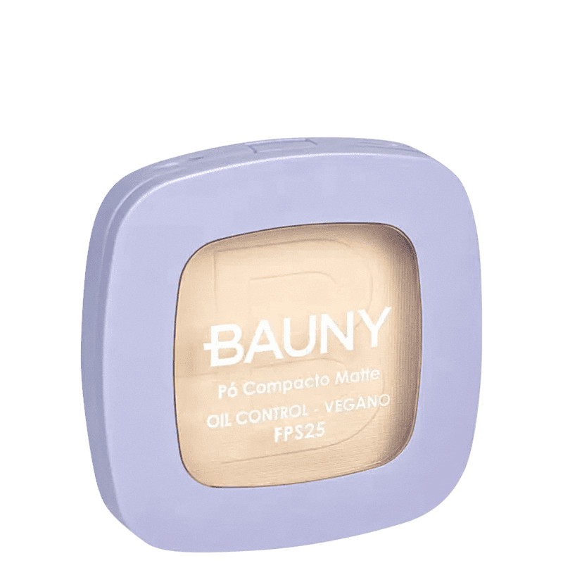 Bauny Cosméticos Oil Control com FPS 25 010
             - Pó Compacto Matte 10g | Beleza Na Web (BR)
