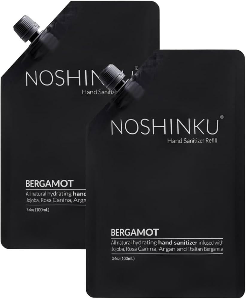 Noshinku Pocket Hand Sanitizer Spray Refill Pouch, Natural Moisturizing Hand Sanitizer Refill Wit... | Amazon (US)