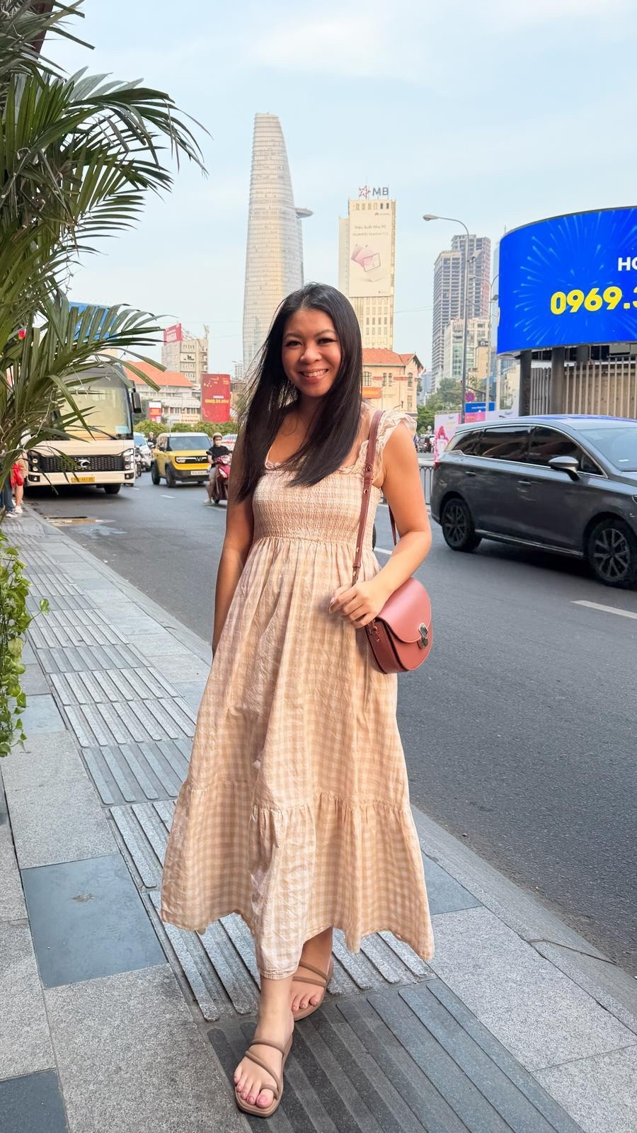 Vacation look - Plaid maxi dress with cute Crocs and Sezane bag! 

#LTKootd #LTKTravel #LTKHoliday