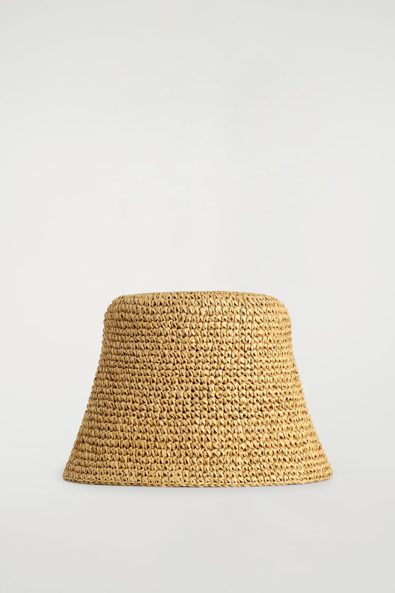 Sculpted Straw Bucket Hat | COS (US)