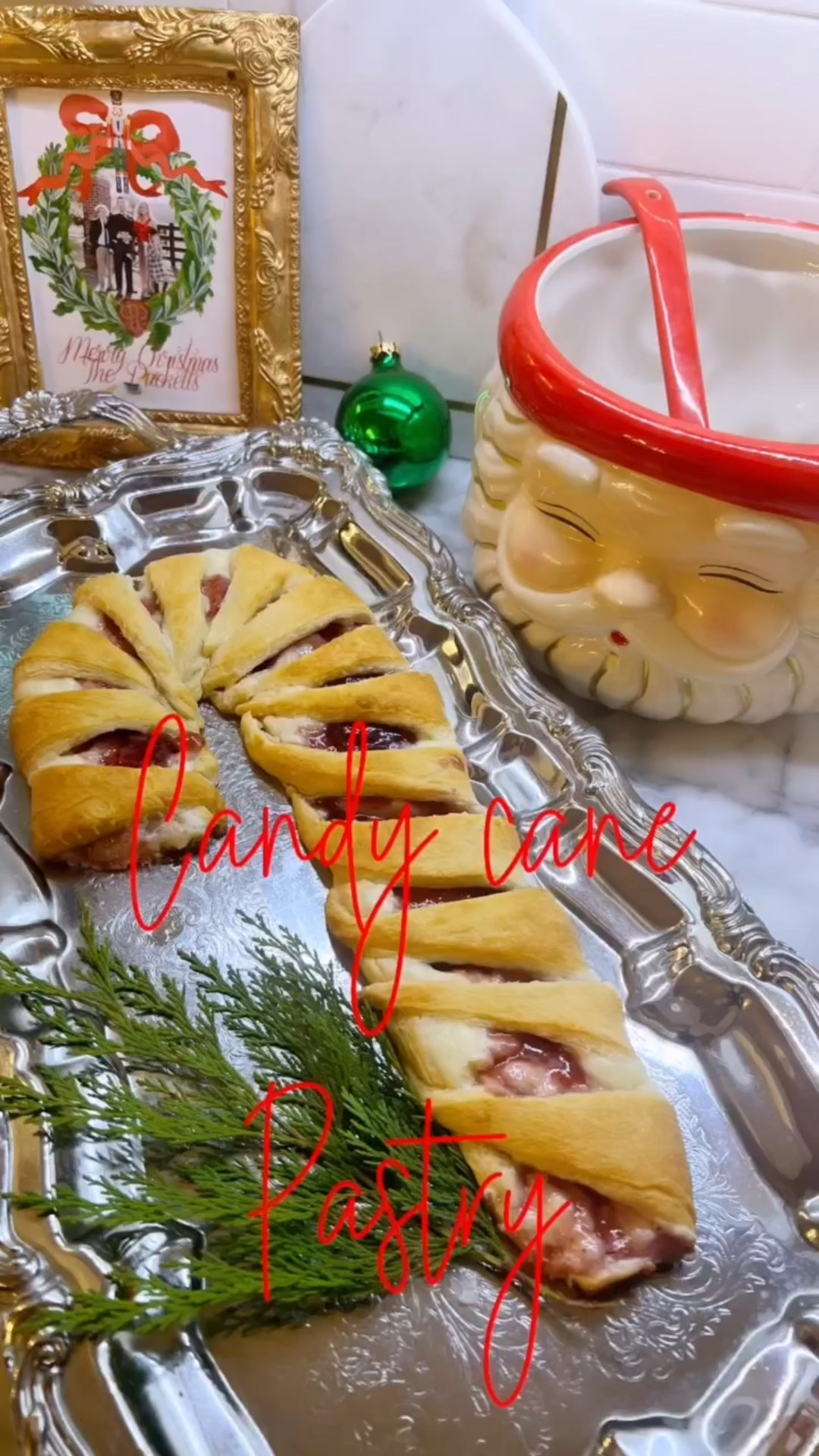 2 cans crescent rolls
1 8 oz block cream cheese
1 cup powdered sugar
Strawberry jam

AP Candy Cane Pastry 
SAVE this one! So easy, so pretty & so good! Enjoy ~XXAP

#LTKfoodie #LTKSeasonal #LTKHoliday