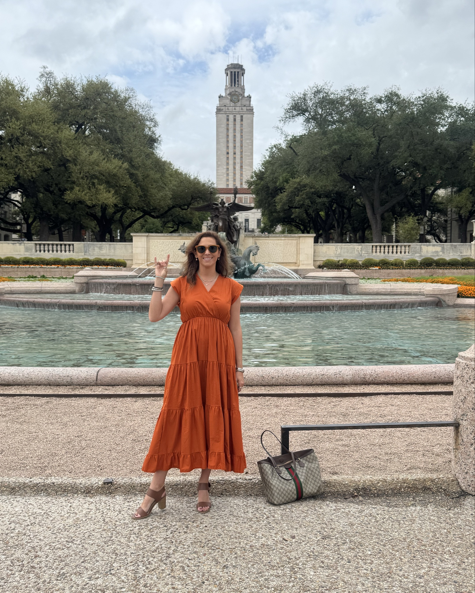 Happy #longhornfriday ! Wearing the “tahoe” shop Sofia burnt orange maxi dress  on sale for $112

#LTKFindsUnder100 #LTKStyleTip #LTKWorkwear