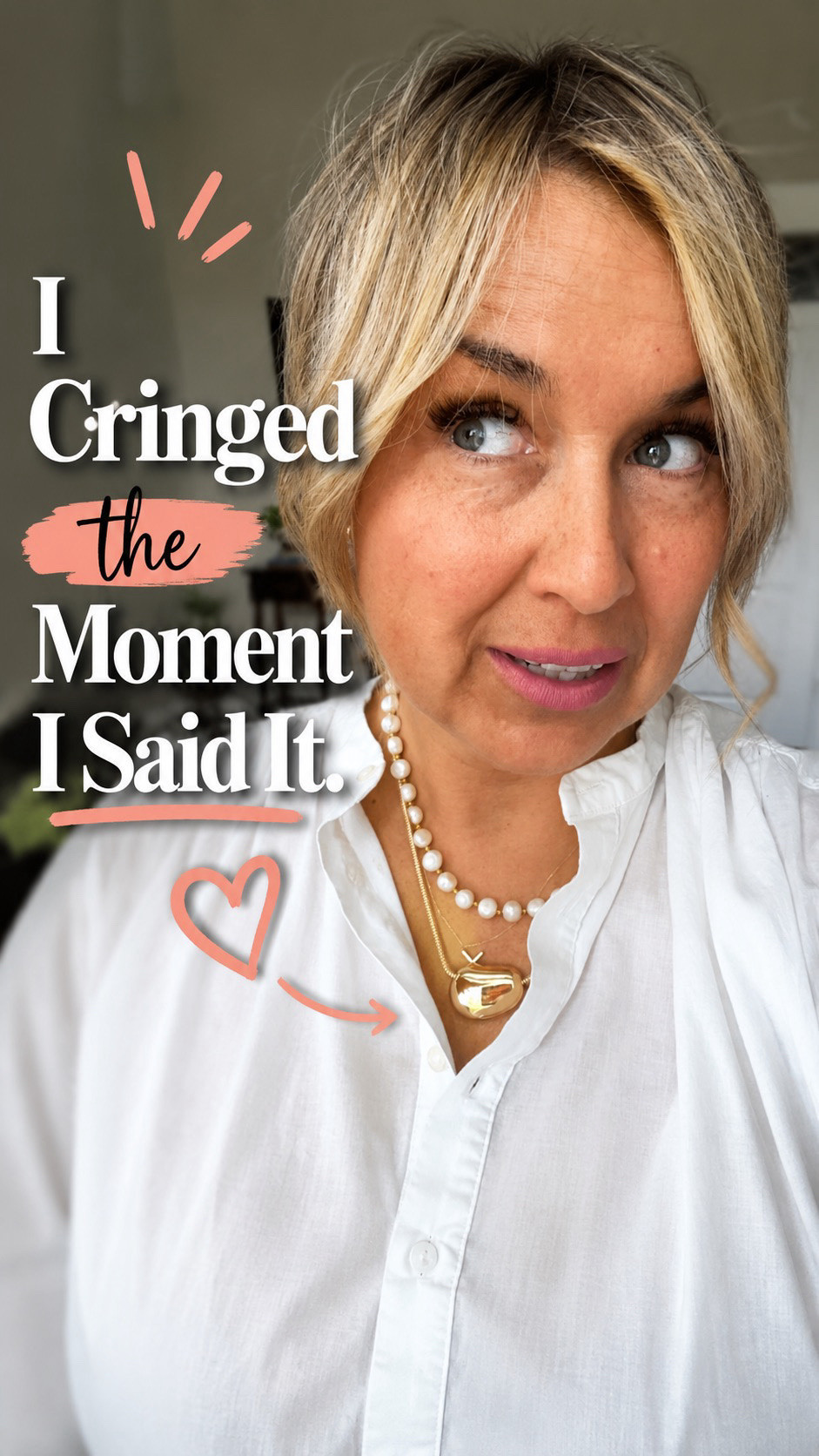 I have spent YEARS saying I would never use the words “I’m obsessed.” It felt like every other sentence on Instagram.
And yet…here we are.
Apparently, all it took was a pearl necklace I wear almost every single day.
Also, can we talk about this outfit? Comfortable has become non-negotiable in my 50s, but I still want to feel put together. These cotton-blend lantern pants are lightweight, breezy, and surprisingly flattering for a midsize figure. The elastic waist, relaxed fit, and fun silhouette make them perfect for everyday life.
I’ve learned that style in midlife isn’t about trying harder—it’s about finding pieces that make you feel like yourself.
And apparently, sometimes that version of yourself says, “I’m obsessed.” 😂
Tell me: What’s one word or phrase on Instagram that makes you cringe?
-

midsize fashion over 50, women over 50 style, midsize summer outfit, cotton blend pants, lantern pants, comfortable outfit ideas, casual chic over 50, affordable fashion for women, midsize style inspiration, everyday style for women over 50, pearl necklace styling, summer outfit ideas, flattering pants for midsize women, over 50 fashion influencer, relaxed summer style
