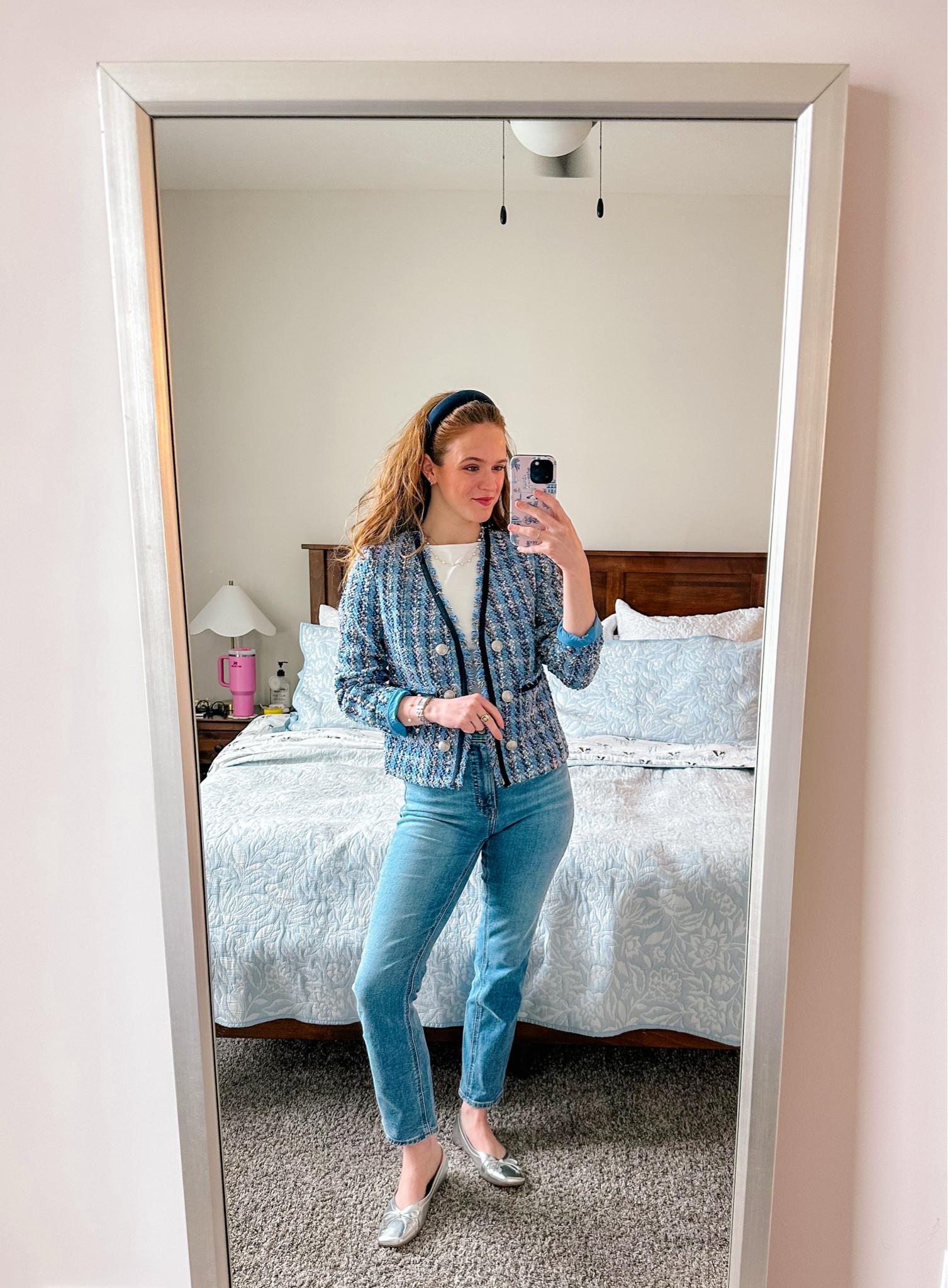 Office OOTD!! This tweed jacket is one of my favorites for layering, and can be dressed up or down! 

#LTKWorkwear #LTKStyleTip