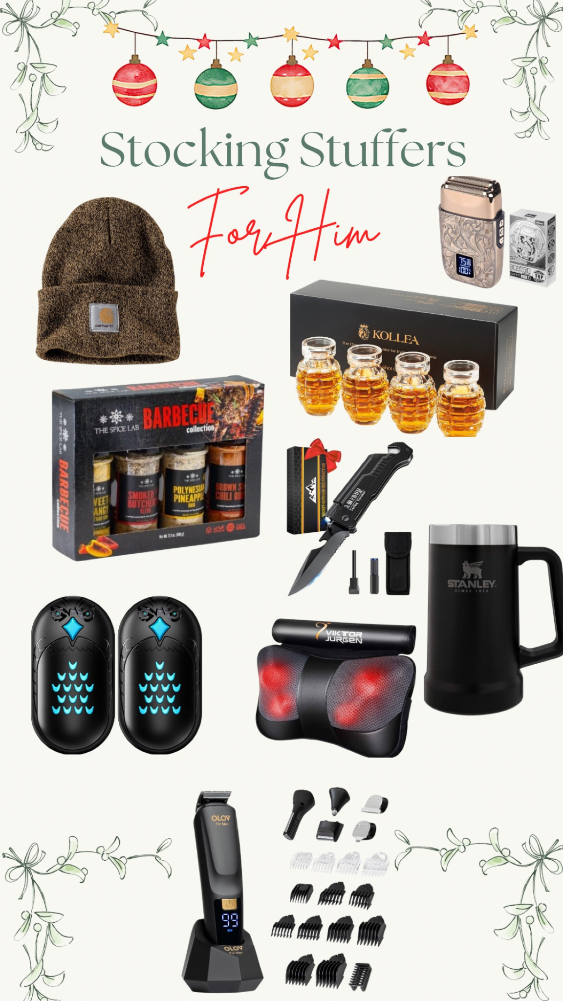 Stocking stuffers for him under $50


#LTKHoliday #LTKGiftGuide #LTKMens