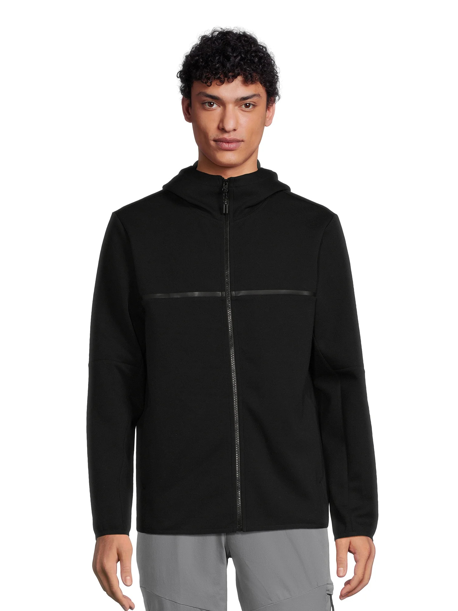 Athletic Works Men's and Big Men's Fusion Knit Jacket, Sizes S-3XL - Walmart.com | Walmart (US)