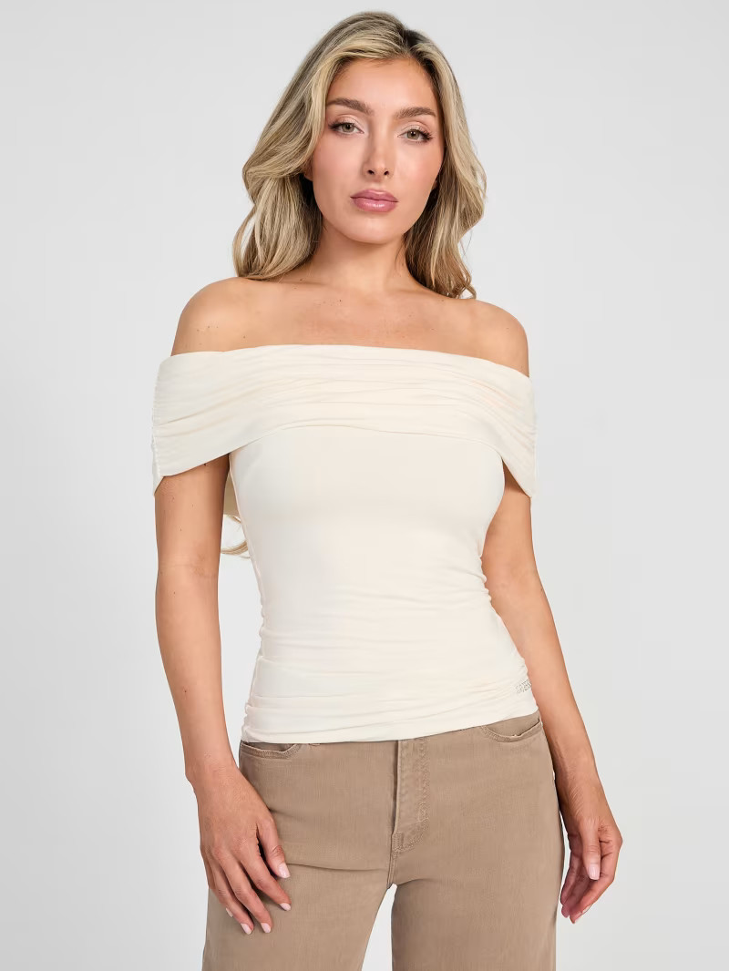 Eco Charlotte Off-the-Shoulder Top | Guess US | Guess (US)