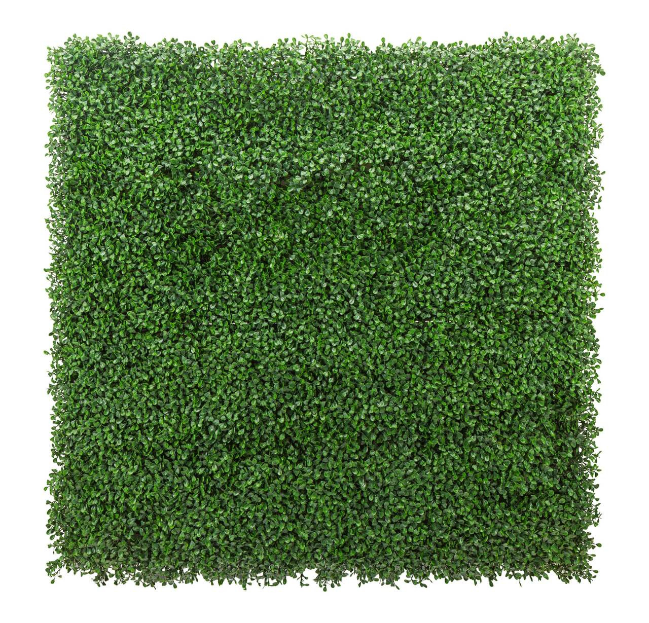 Naturae Décor Artificial Boxwood Indoor/Outdoor Greenery Foliage Panel, 40 x 40-in#059-5919-8 | Canadian Tire