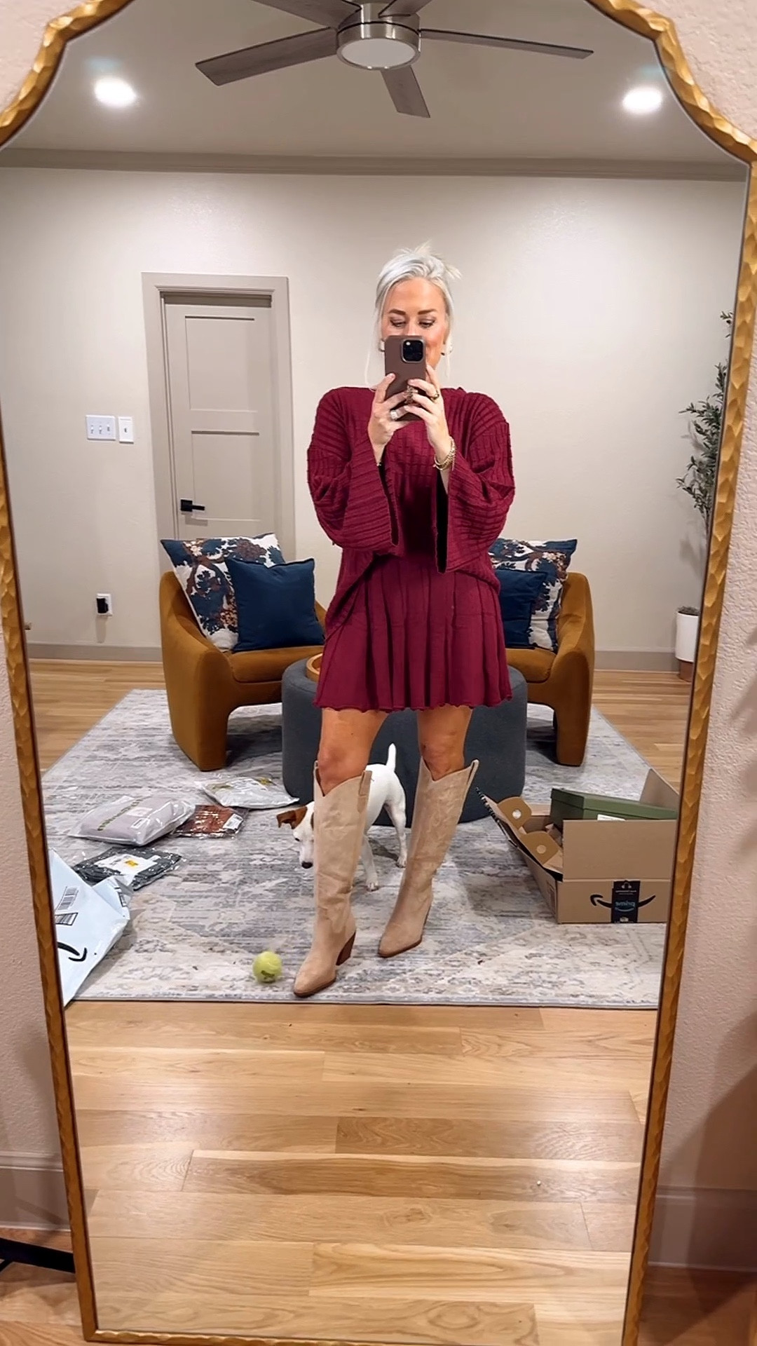 Love this sweater set for all the holiday festivities , size medium but need small 

#LTKStyleTip #LTKHoliday #LTKSeasonal