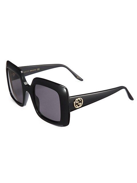 52MM Rectangular Squared Sunglasses | Saks Fifth Avenue