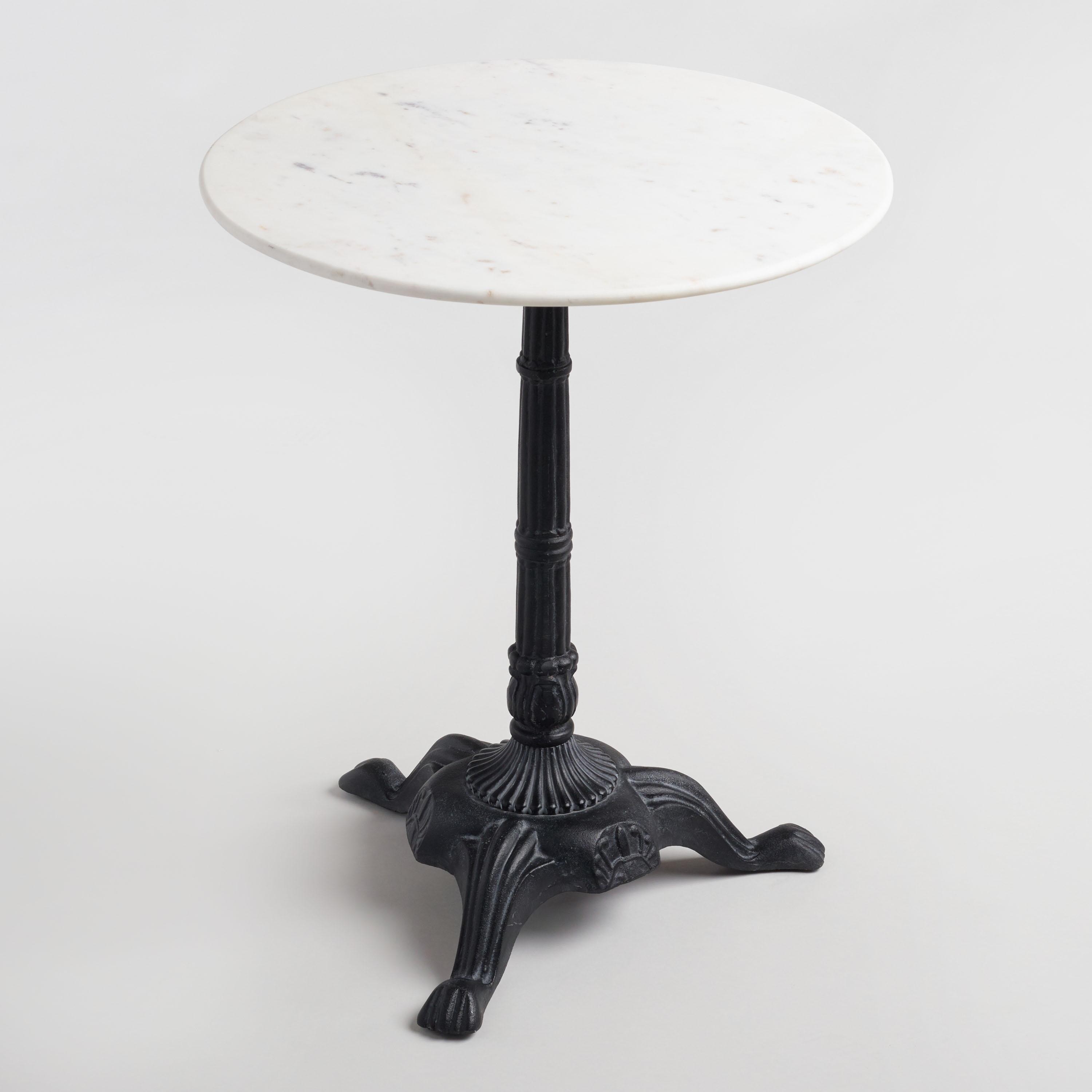 Marble Bistro Accent Table | World Market