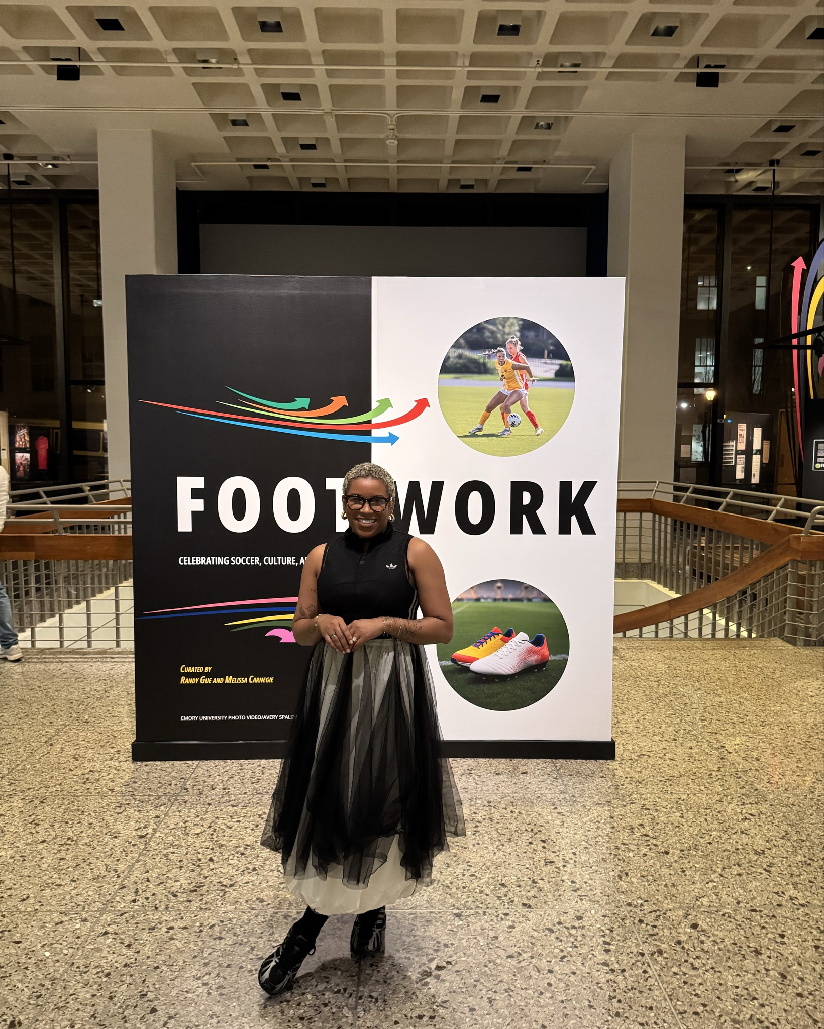 Exhibit opening full look, adidas! I'm wearing a medium in both the top and bottom and the sneakers are true to size + super comfy! 

#LTKgrwm