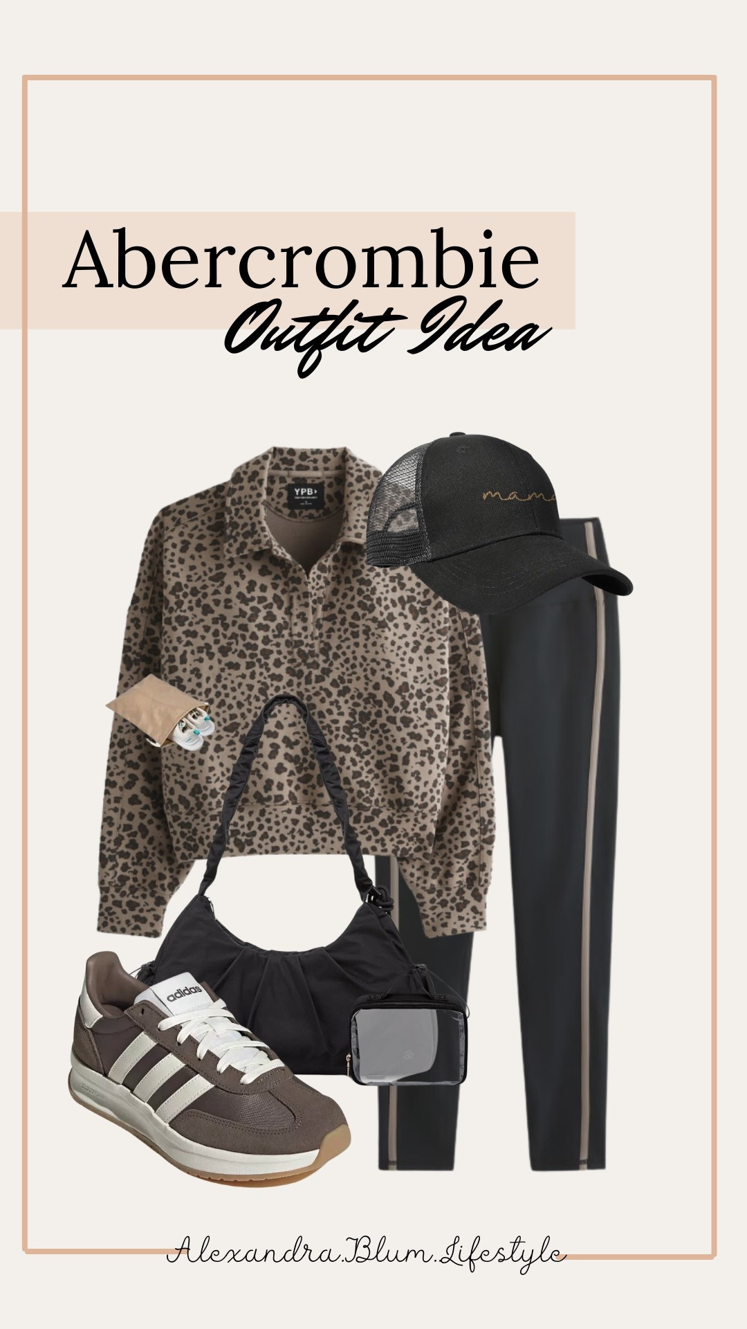 Athletic workout clothes from Abercrombie! Cute lounge active wear! Gym workout outfit! Walking outfit! Travel outfit! Casual outfit! Lounge outfit! 

#LTKFindsUnder100 #LTKActive #LTKShoeCrush