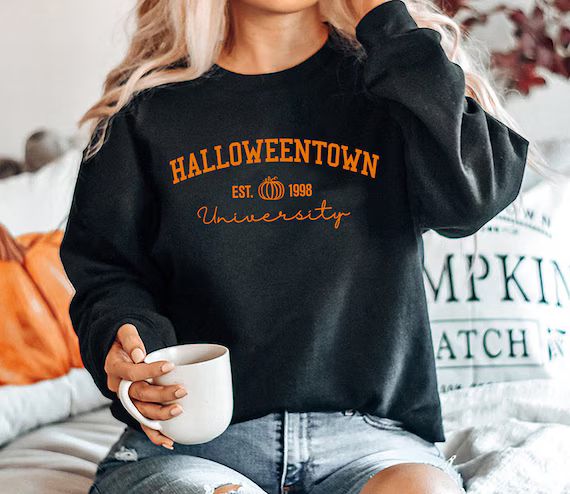 Halloweentown Sweatshirt Halloweentown University Crewneck - Etsy | Etsy (US)