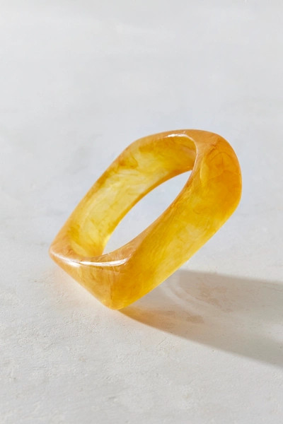 Iris Acrylic Chunky Bangle Bracelet | Urban Outfitters (US and RoW)