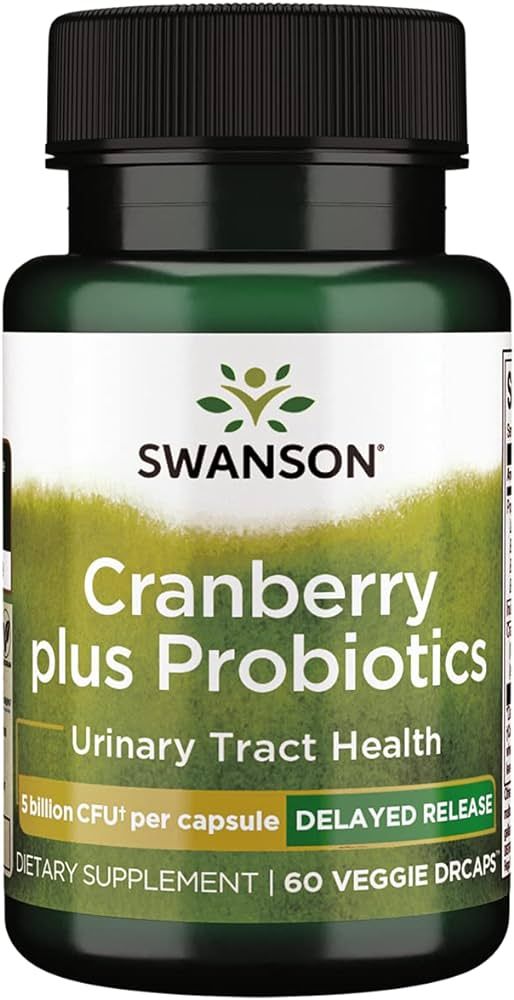 Swanson Cranberry Probiotic 5 Billion Cfu 60 Veg Capsules | Amazon (US)