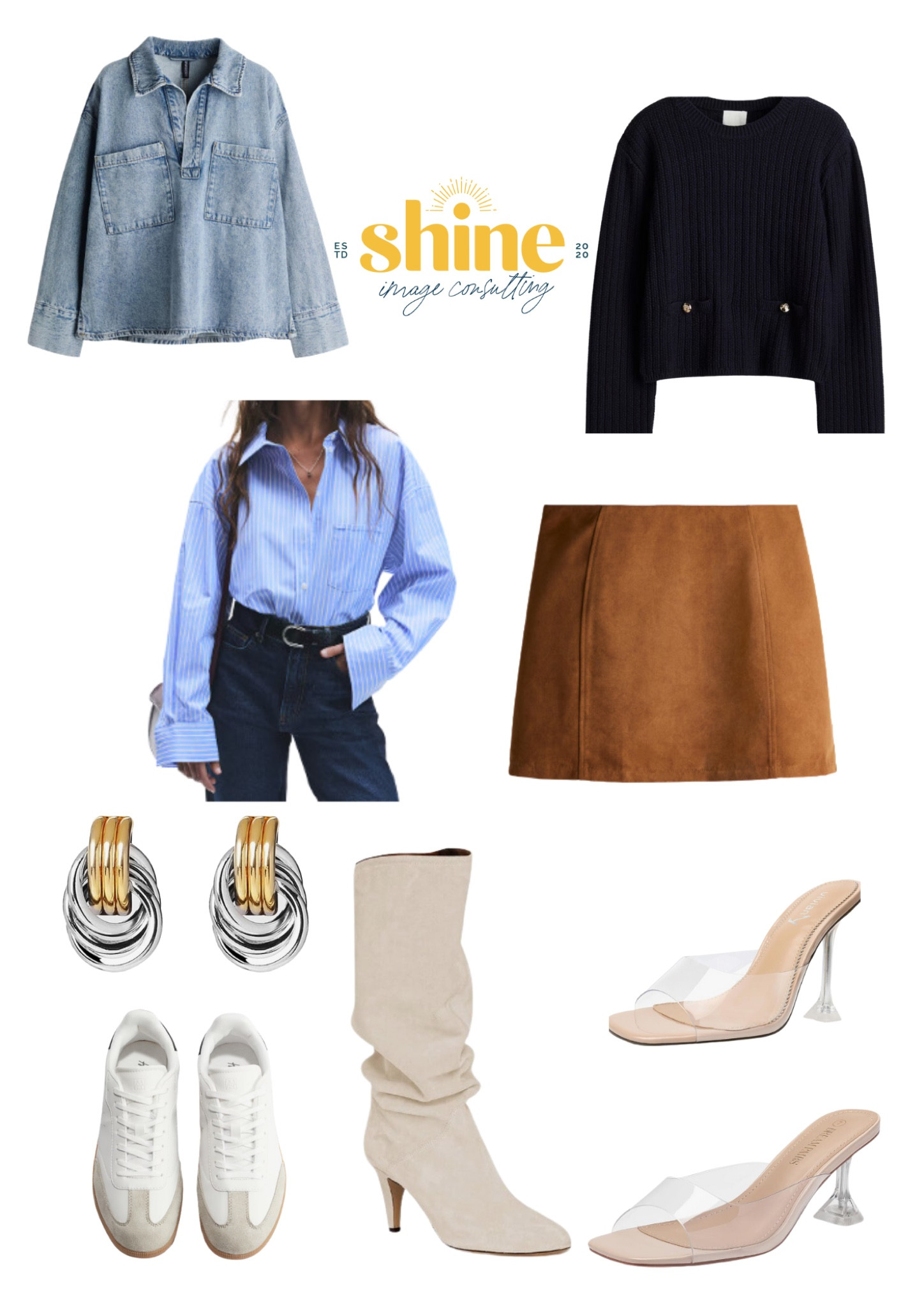 Let’s style a mini skirt with an oversized top! Who is this for? Cool or Deep Winter Palettes ❄️ and Cool or Light Summer Palettes 💙

#LTKPlusSize #LTKMidsize #LTKStyleTip