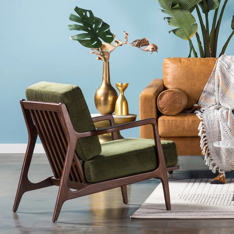 Julina Fabric Upholstered Lounge Armchair | Wayfair North America