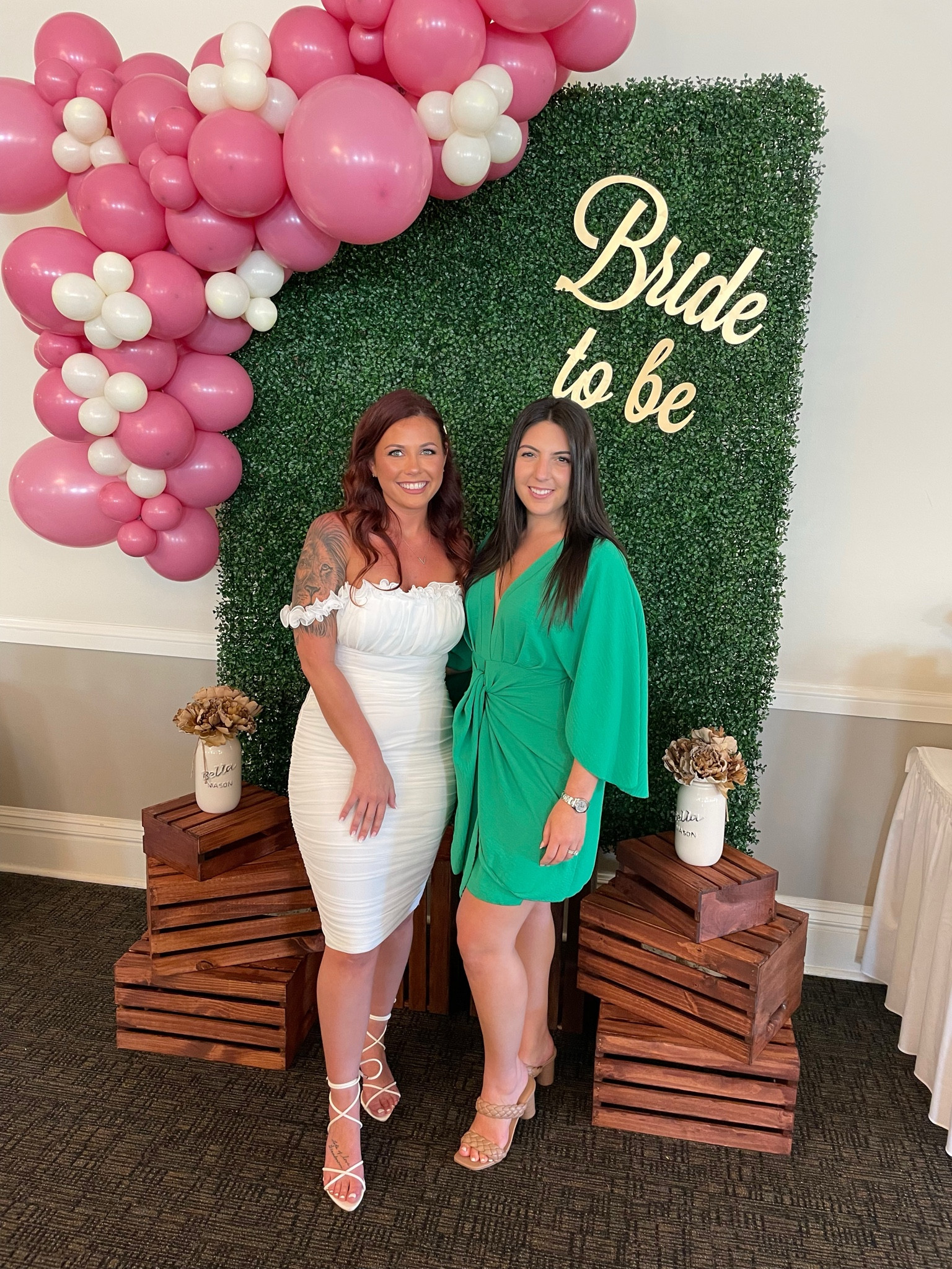 A beautiful shower for my beautiful bestie ! So many compliments on this green dress from II Brunettes in Charleston that unfortunately is not available anymore. Linked a similar dress below. 

#bridalshower #bridalshowerdress #weddingguestdress #bridalshowerguestdress #cocktaildress #springdress #greendress #knotdress 

#LTKstyletip #LTKunder50 #LTKFind