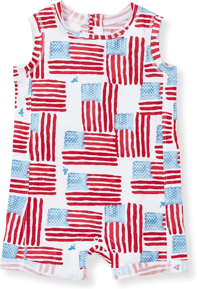 Burt's Bees Baby Baby Boys Short Sleeve Rompers, 100% Organic Cotton One-piece Coverall and Layet... | Amazon (US)