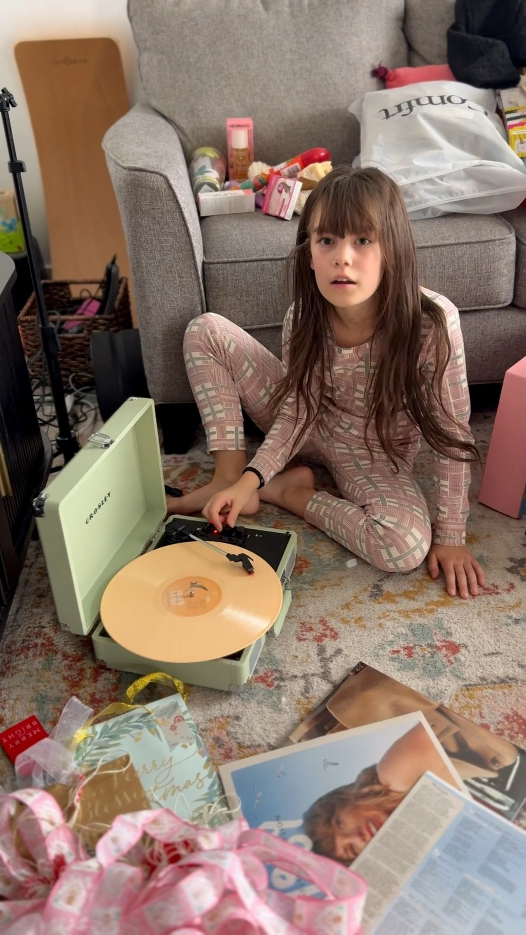 Ocean’s vinyl record player she got for Christmas!

#LTKmomlife #LTKKids #LTKGiftGuide