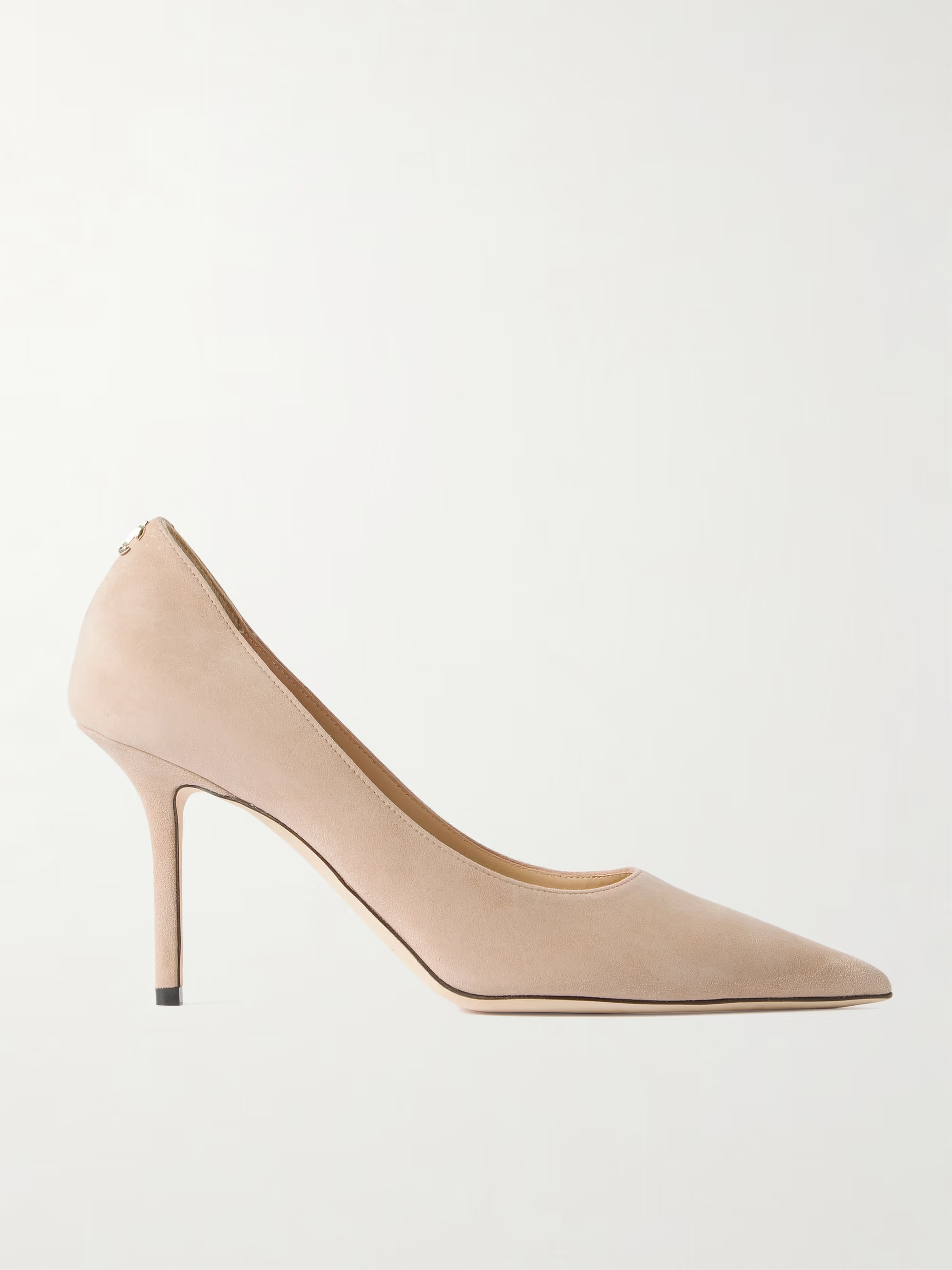 JIMMY CHOOLove 85 suede pumps | NET-A-PORTER (US)